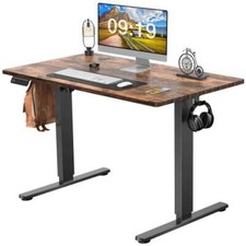 Electric Height Adjustable Standing Desk Laptop Home Office Desk 40'' x 24"