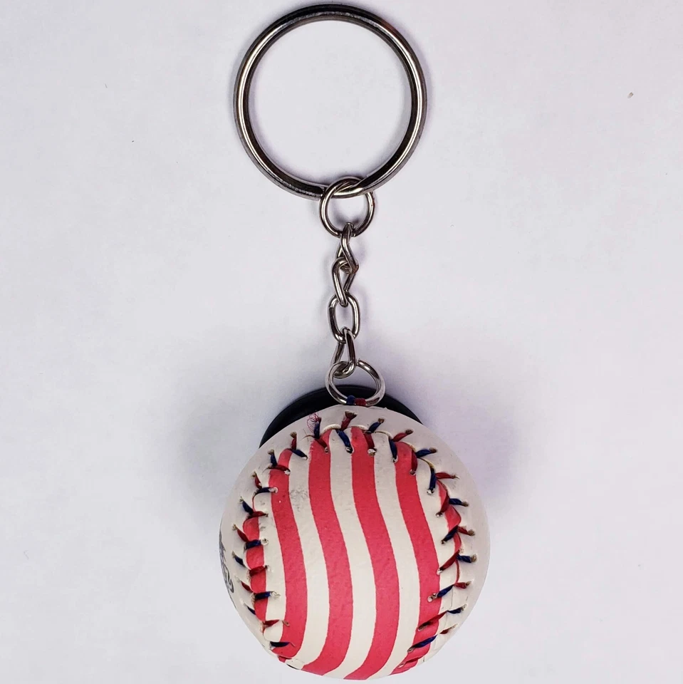 2002 MLB All-Star Game Keychain Ring Baseball MILLER PARK, WI Milwaukee Brewers - Image 4 of 4