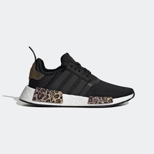 Mujeres Adidas NMD R1 Zapatos para Correr Talla 8 Negro Blanco Estampado Leopardo GX2027 - Imagen 6 de 20