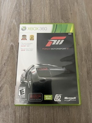 Forza Motorsport 3 (Xbox 360, 2009) Complete Tested Working - Free Ship