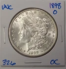 1898-O Morgan Silver Dollar - A708