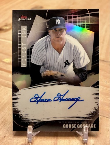 2026 Topps Finest Goose Gossage Base (RAW)