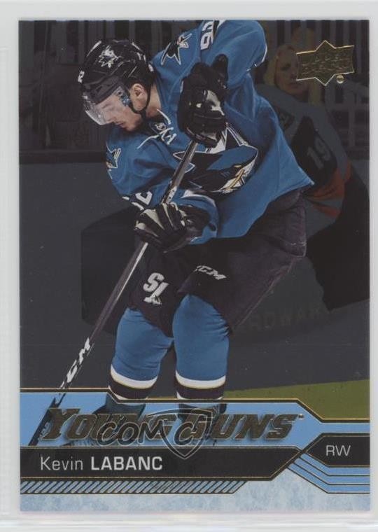 2016-17 Upper Deck Young Guns Silver Foil Kevin Labanc #486 z3c