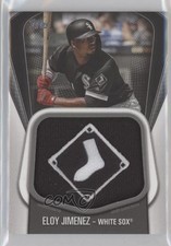 2020 Topps Jumbo Jersey Sleeve Patch Eloy Jimenez #JJSP-EJ Jumbo Patch 16in