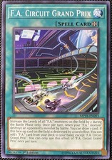 F.A. Circuit Grand Prix MP18-EN093 2018 Mega-Tins Mega Pack 1st Ed - Yugioh Card