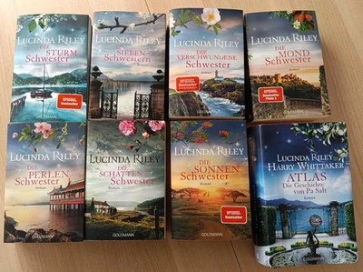 Lucinda Riley Die Sieben Schwestern 1-8 Buch Taschenbuch Komplett Konvolut | Gut - Bild 1 von 3