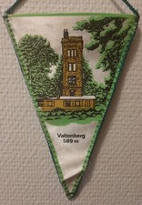 Wimpel Valtenberg Neukirch Lausitz Sachsen Tourismus DDR Ostalgie 19,5cm AN158
