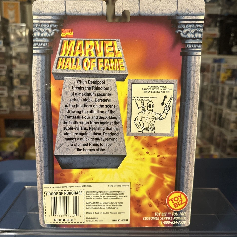 Lote de 7 figuras de acción surtidas Toy Biz Marvel Superhéroes Salón de la fama Hasbro nuevas Foto 4 de 4