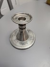 Vintage MidCentury Norway Rune Tinn by Haugrud Pewter Candle Holder  — photo 2