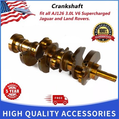 Crankshaft Fits Jaguar Land Rover LR4 Range Rover Velar&Sport AJ126 3.0L V6 Gas