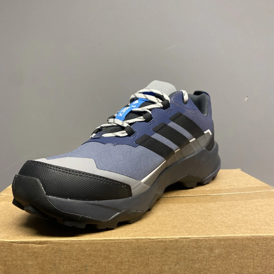 Adidas Herren grau und blau Terrex Skychaser AX5 Gore-Tex Wanderschuhe UK 11 #A76 - Bild 3 von 4