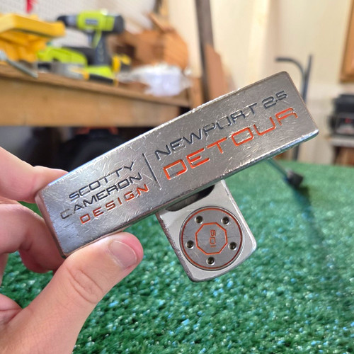 Scotty Cameron Newport 2.5 Detour Putter 35" RH Steel Stainless Blade Silver