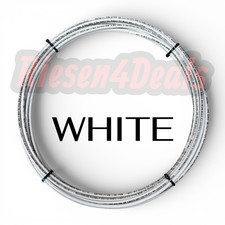 10 AWG Gauge White 600V THHN Stranded Copper Wire UL Listed - Multiple Lengths