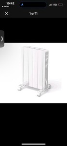 Space 800W Panel Wall Heater for Indoor Use 800W Energy Saving, Full Room hea...