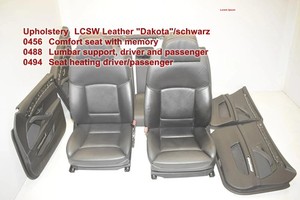 BMW F11 5er Innenausstattung Leder Komfortsitze Sitze Sitzheizung Memory schwarz