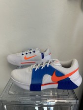 Nike Zoom GP Challenge 1 HC Tennis Shoes White Royal FB3147-106 Men  s Size 12