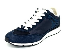 CHANEL 24P Fabric Suede Sport Runner Lace Up Sneakers Kicks Shoes Trainers 1250