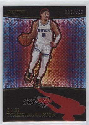 2020 Panini Recon Future Legends Red 92/199 Tyrese Haliburton #4 Rookie RC 1u6