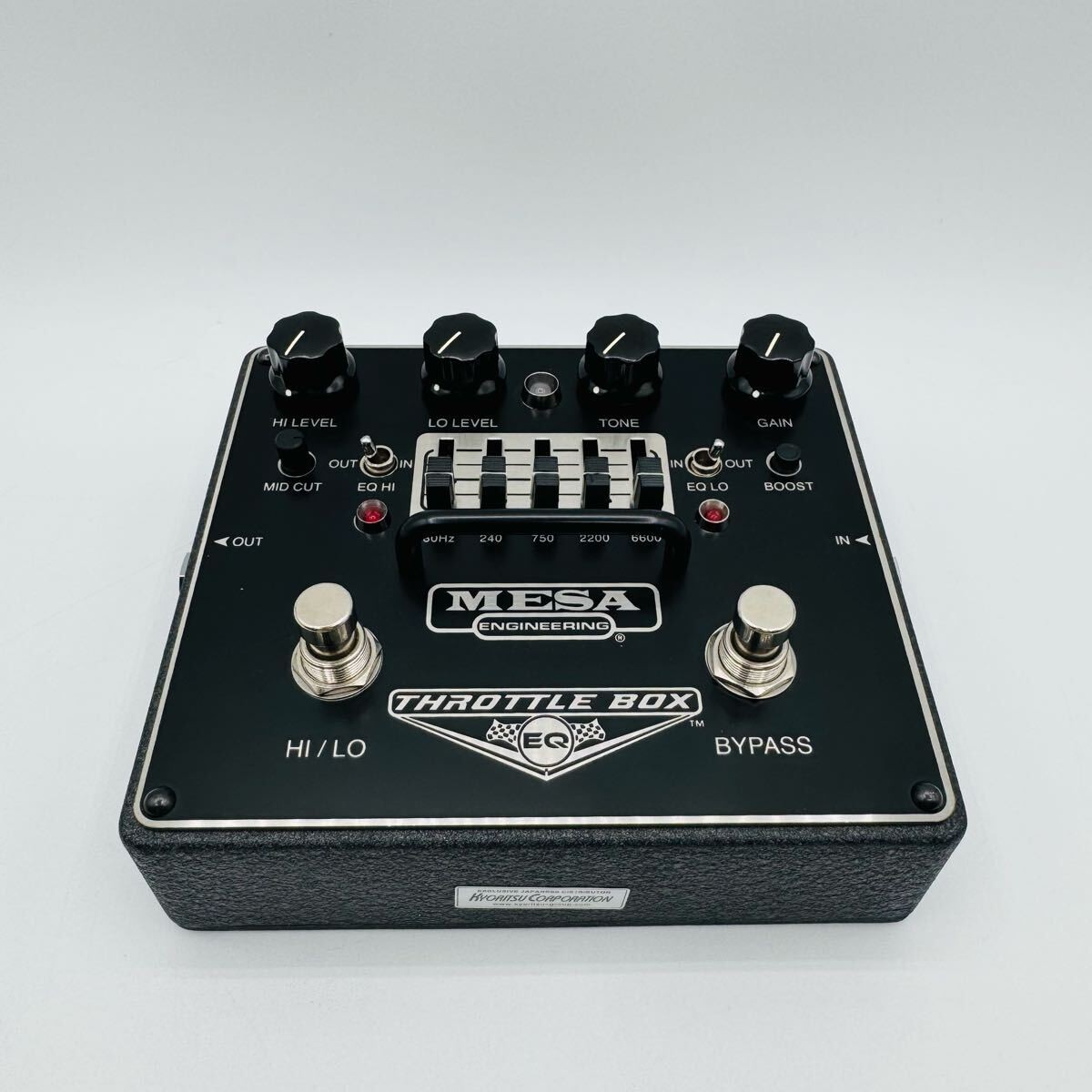 Mesa Boogie THROTTLE BOX EQ Distortion Pedal | eBay