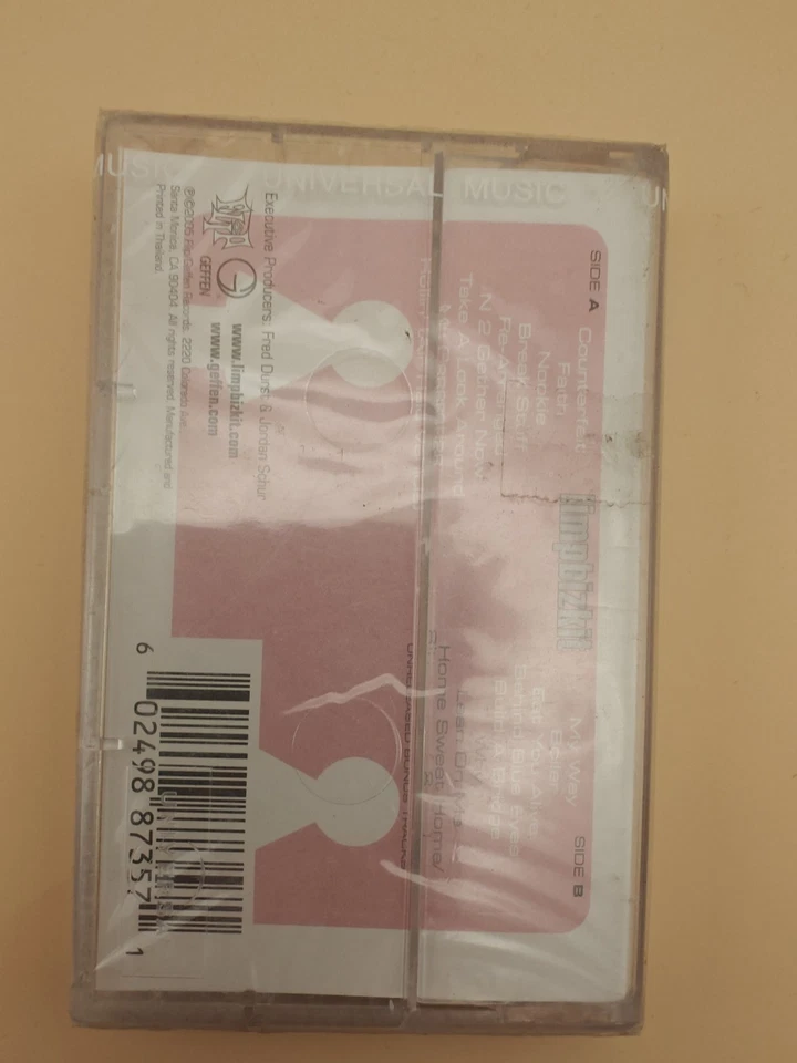 Limp Bizkit Greatest Hits FACTORY SEALED cassette album **ref images  - Image 4 of 4