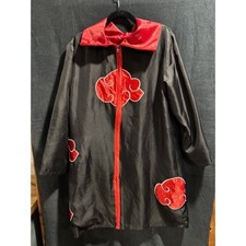 Unbranded Naruto Inspired Akatsuki Tobi Uchiha Obito Robe Cloak Coat