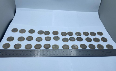 #ad Assorted Years 1 Euro Mixed Coins Lot of 35 262.2g $39.99