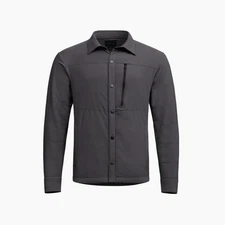 NEW W/ TAGS! Sitka Mens XL Ambient 100 Shirt Jacket Hiking Winter - Iron Grey