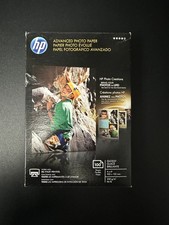 HP Advanced Photo Paper Glossy 4x6 100 Sheets Q6638A Inkjet White Value Pack
