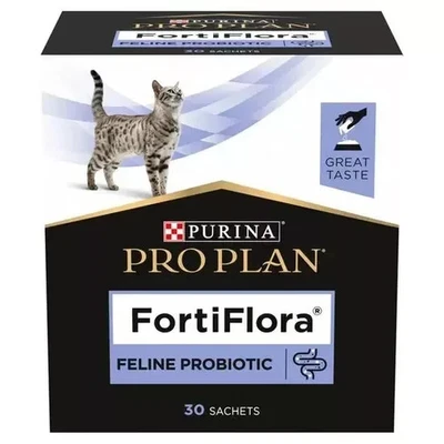 Purina Pro Plan Fortiflora Feline Probiotic Cat Food Supplement - 30 x 1g