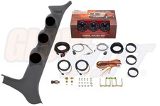 Glowshift Black Boostegtfuel Press Gauges Gray Pod Fits 92-97 Powerstroke Glowshift Black Boostegtfuel Press Gauges Gray Pod Fits 92-97 Powerstroke