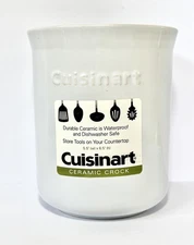 Large Ceramic Kitchen Utensil Crock Home Countertop Utensil Holder