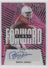 2021 Leaf Flash Flash Forward Pink 11/15 Brevin Jordan #BJ1 Auto 08er