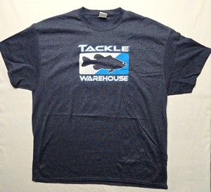 T-shirt Homme Noir Tackle Warehouse – XL – Pêche Et Streetwear