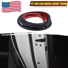 13Ft DShape Rubber Car Door Seal Strip Hollow Edge Guard Weatherstrip Universal