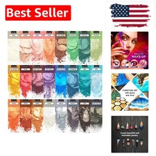 Mica Powder for Resin Coloring 24 Colors Set - Pigment Powder for Nails   Cos...