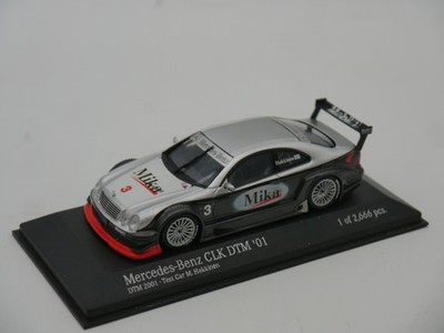 Mercedes CLK Coupe #3 Mika Häkkinen Test Car DTM 2001 1:43 Minichamps 400 013193