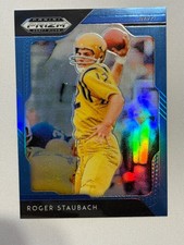 2019 Panini Prizm Draft - Roger Staubach #80 Blue Prizm