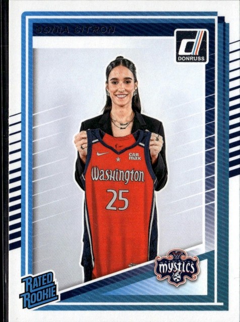 2025 Donruss WNBA Sonia Citron #87 RC | Washington Mystics