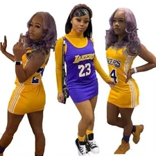 Basketball Spandex Dress for Women - Comfortable Fit, Versatile Style, Ideal for