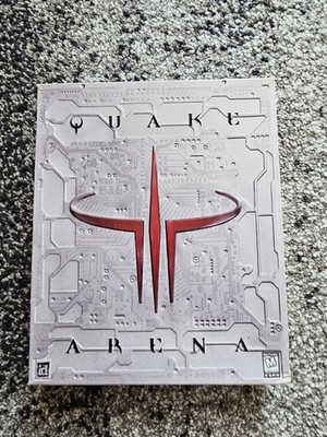 Quake 3 Arena Big Box PC CD-ROM Spiel III Retro Vintage FPS id Software 1999