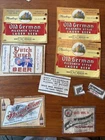 Lot of Grace Brothers North Bay Paper Beer Labels Los Angeles Fresno Santa Rosa