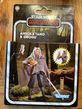 Star Wars Vintage The Mandalorian Ahsoka Tano & Grogu DELUXE  BRAND NEW