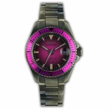 Out Of Order 001-21.FX Automatico Quaranta Magenta Ultra Distressed Watch