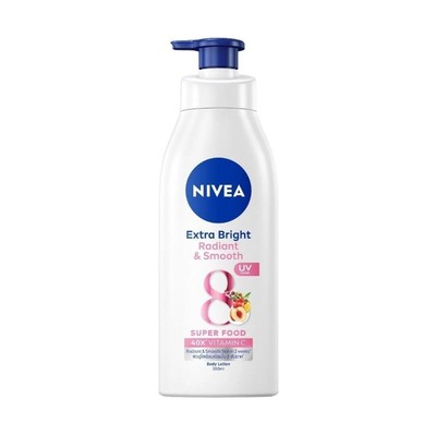 12x Nivea Body Lotion Radiant & Smooth Personal Care Skincare Pack New 380ml