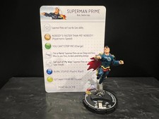 Heroclix DC Arkham Asylum: Super Rare Superman Prime 060 w/card