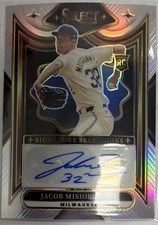 2025 Panini Select Baseball Jacob Misiorowski Signature Selections RC Prizm Auto