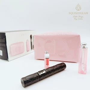 Dior Limited Edition Makeup Essential Set Mascara + Lip Glow + Maximizer + pouch