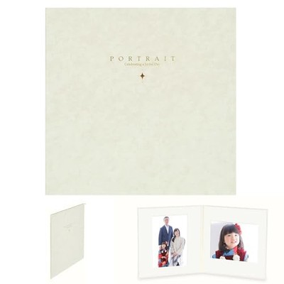 Hakuba Square Photo Mount No. 2020 AZ [6-geschnittene 2-seitige Ecke x 2 Blatt