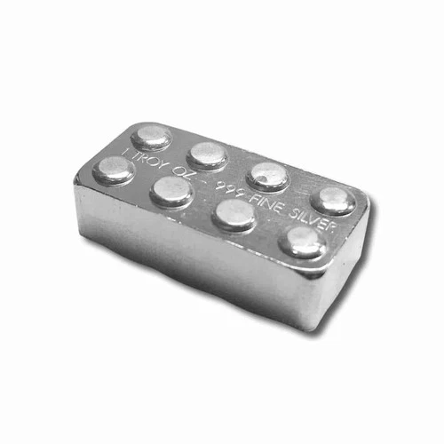 Monarch Building Block Silver Bar - 1 OZ 999