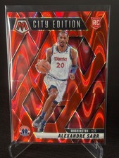 2024-25 Mosaic Seismic Red - Aexandre Sarr Rookie Card #/299. Colour Match!